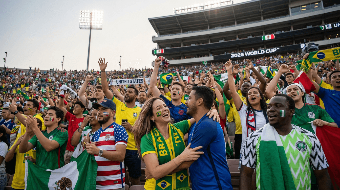 Fans at the 2026 World Cup