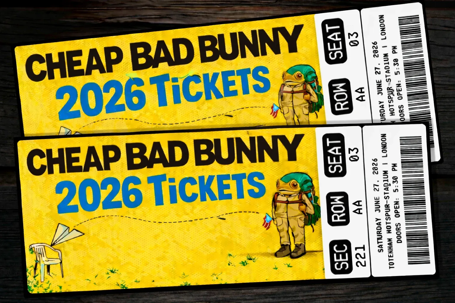 Cheapest Bad Bunny Tickets 2026