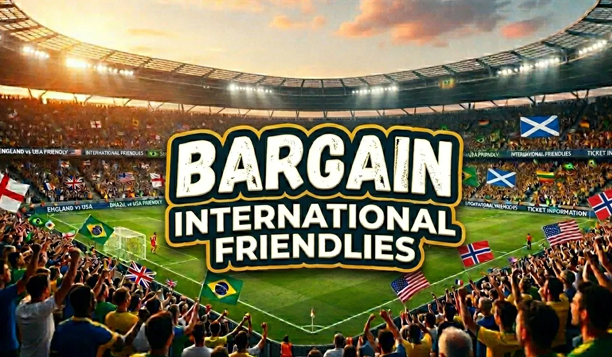 Cheap International Friendly Tickets: England from £22