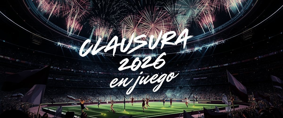 Fondo campo fútbol con texto