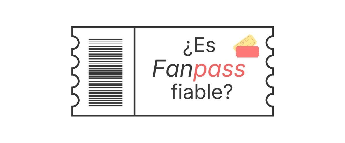 Boleto ilustrado con Fanpass fiable