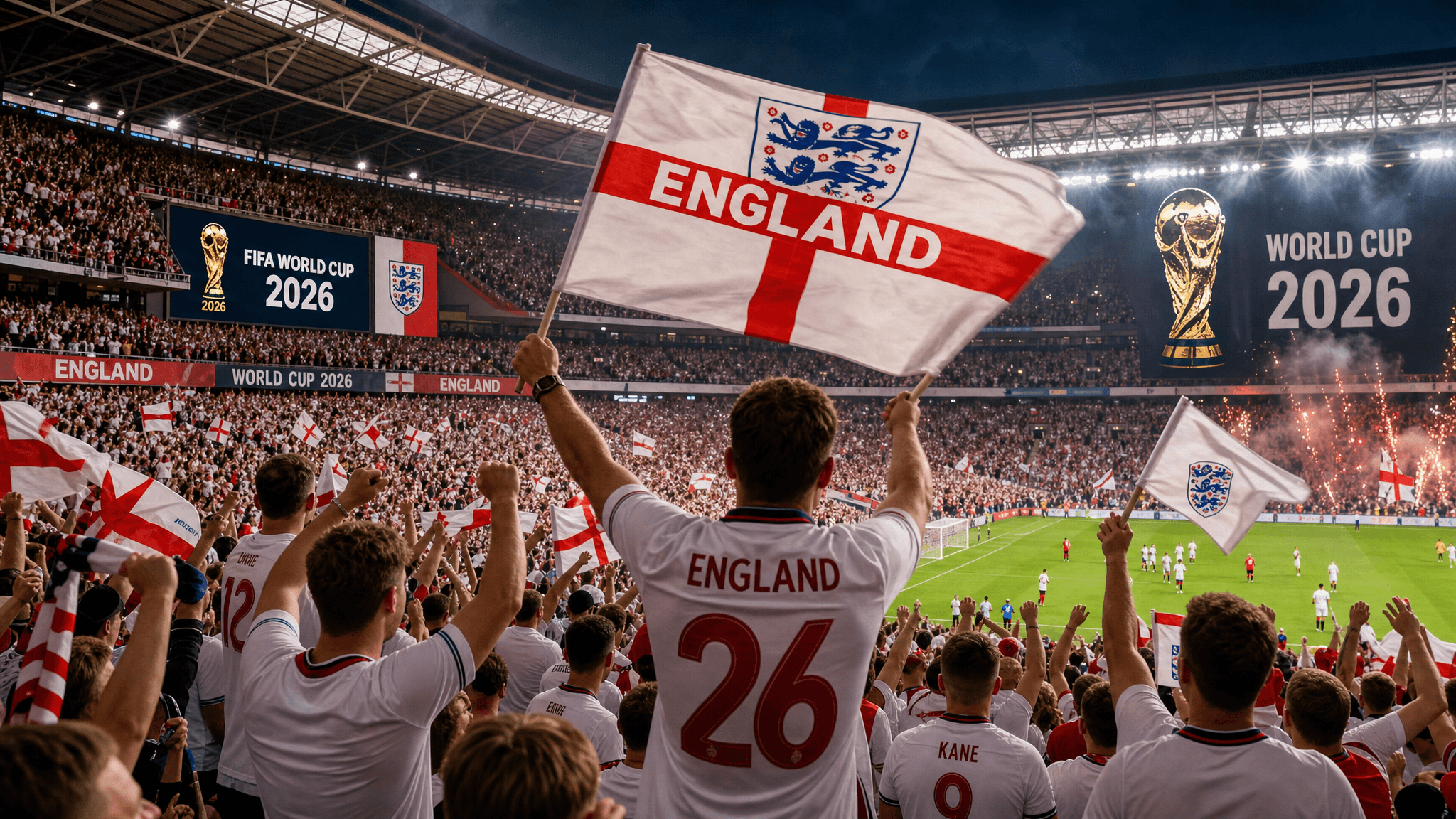 England fans 2026 World Cup
