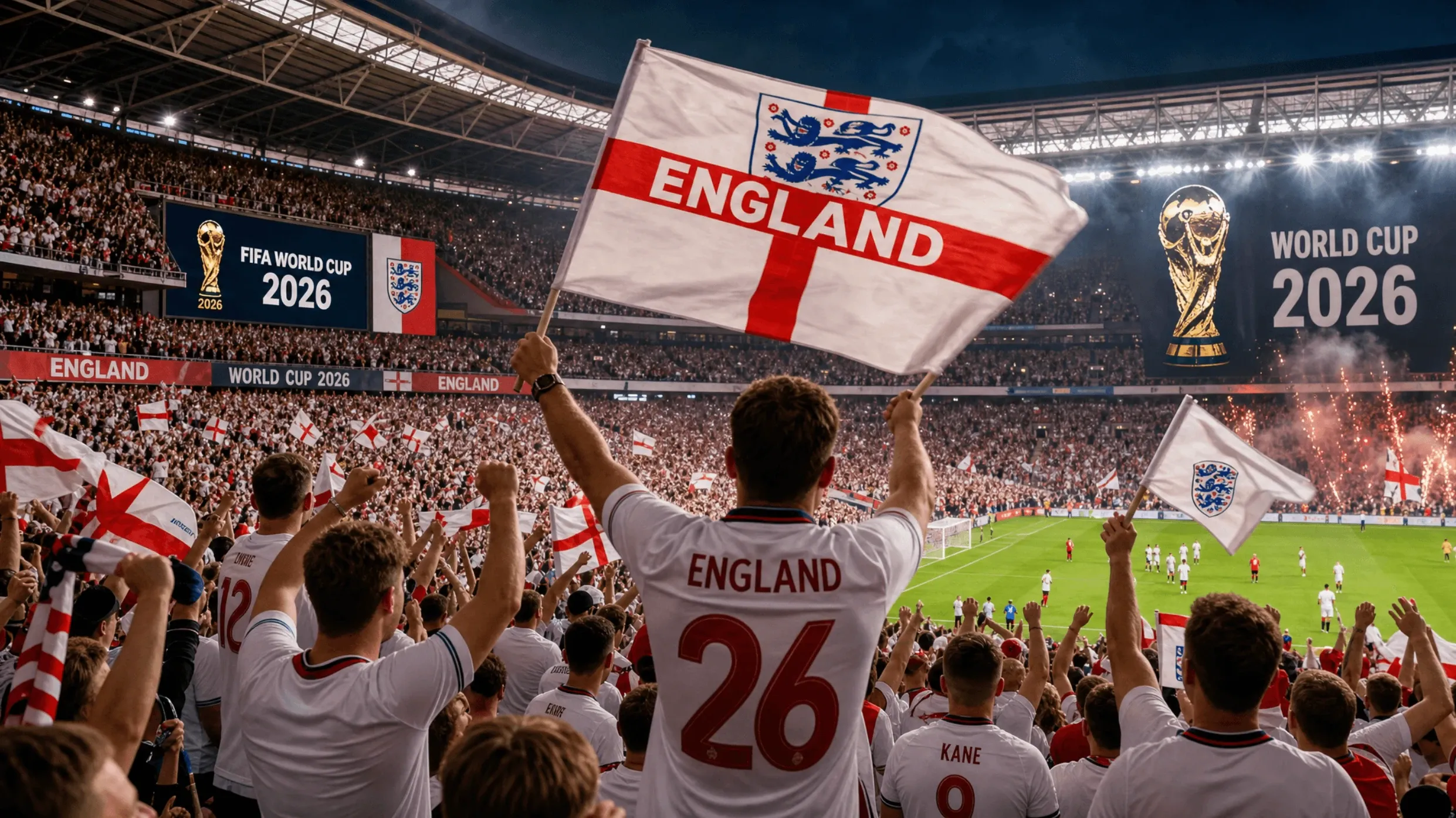 England fans 2026 World Cup