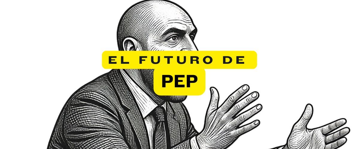 Imagen simulando carbón Pep Guardiola