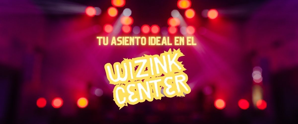 Sala de conciertos con texto