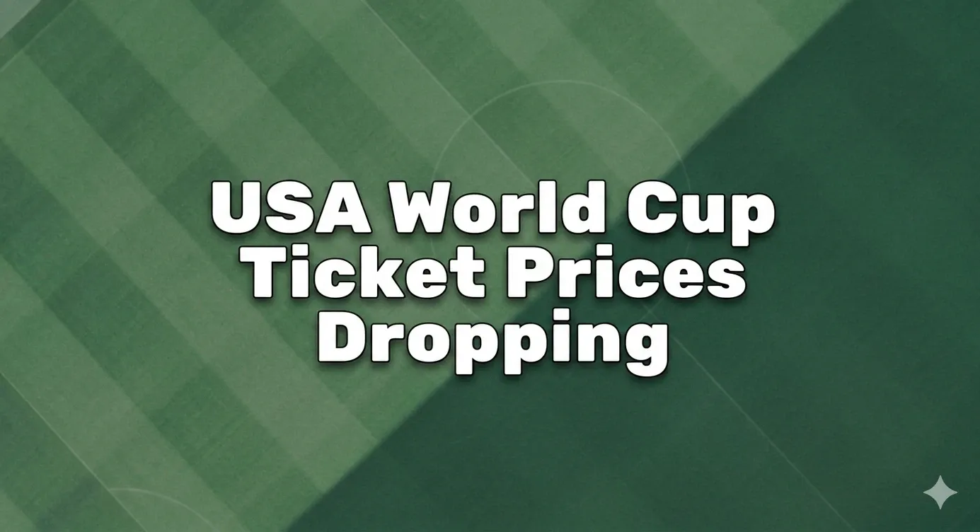 USMNT World Cup 2026 Resale Tickets: Prices Finally Dropping