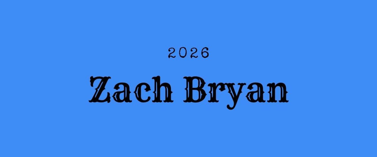 zach bryan 2026