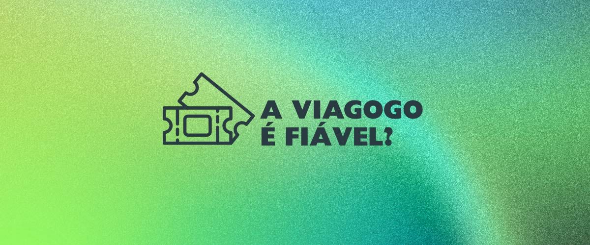 Texto “Viagogo é fiável” com ícone de bilhete